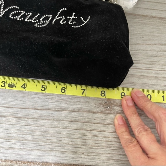 Naughty and Nice Jewel makeup bag zipper pouch NWOT - Picture 7 of 7